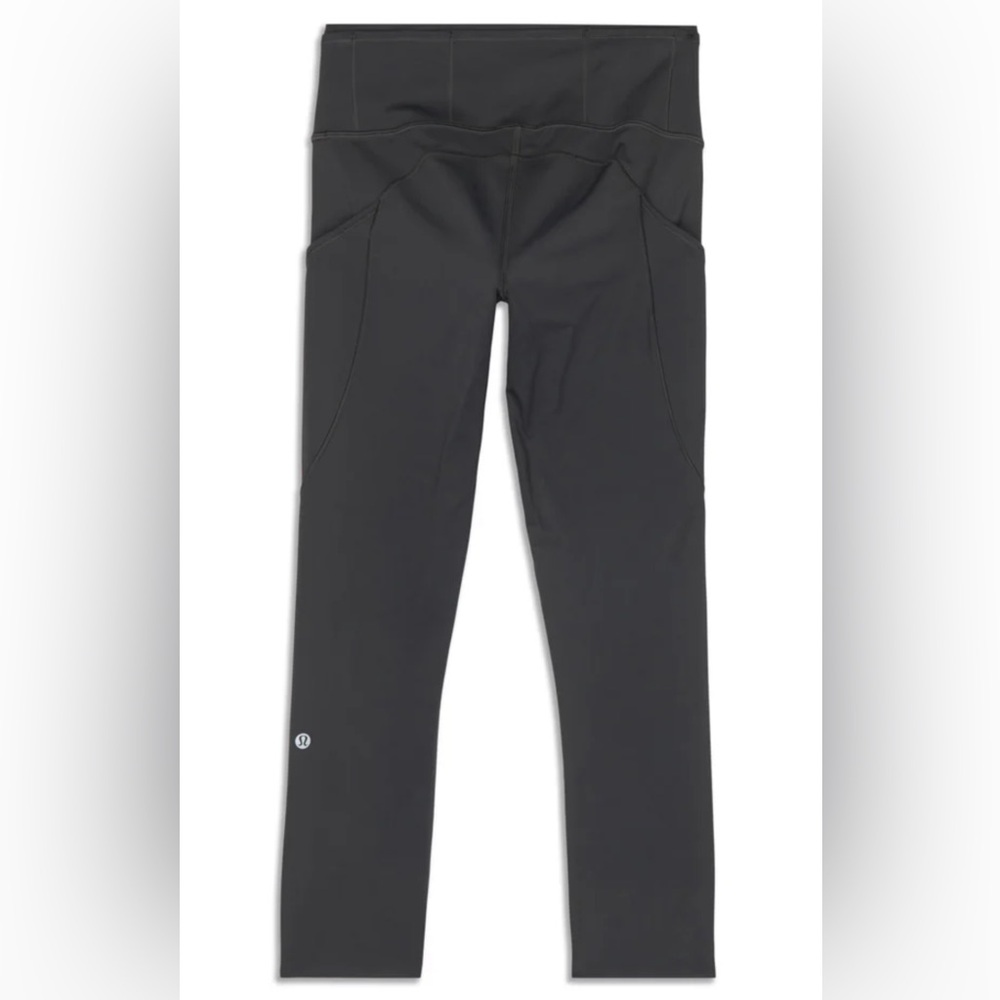 LULULEMON Fast Free Tight II 7/8 25” HR Nulux Dark Olive Green NWOT